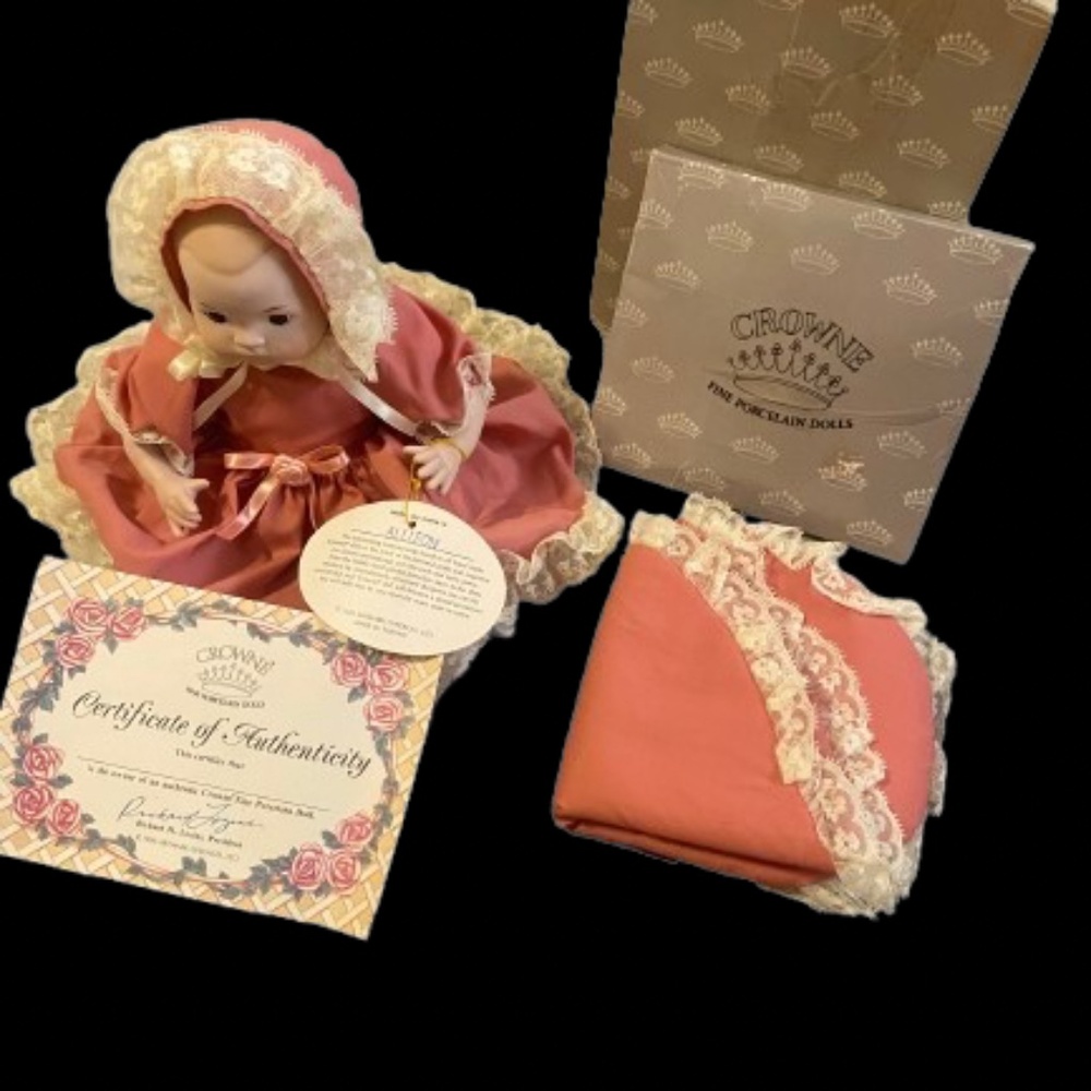 Crowne Fine Porcelain Dolls